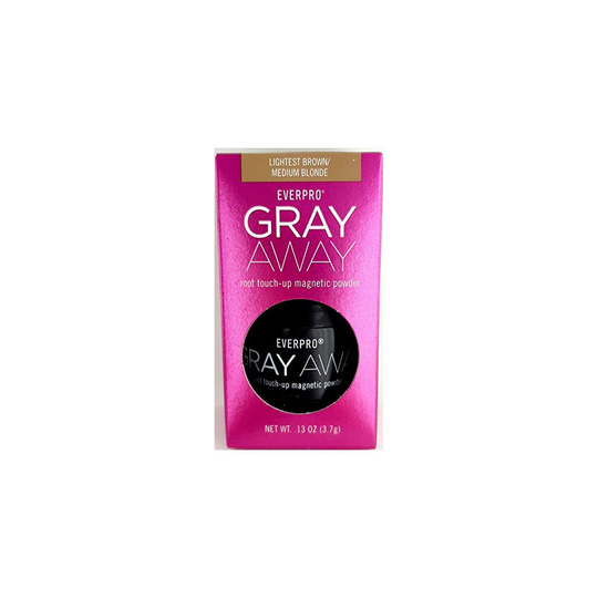 EVERPRO Gray Away Root Touchup Powder Light Brown/Medium Blonde, 0.13 Oz
