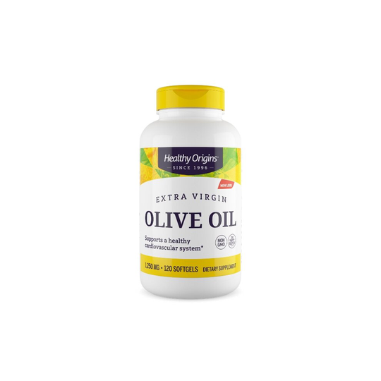 Healthy Origins Extra Virgin Olive Oil 1,250mg 120 Softgels