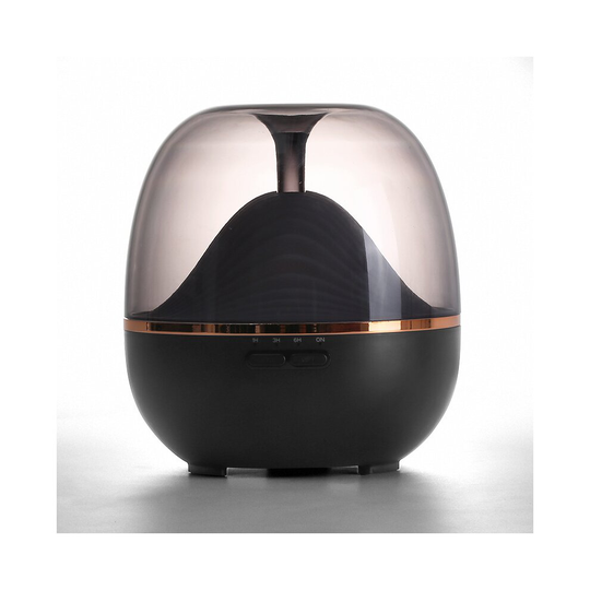 (Black) Electric Oil Essentials Aroma Diffuser Humidifier