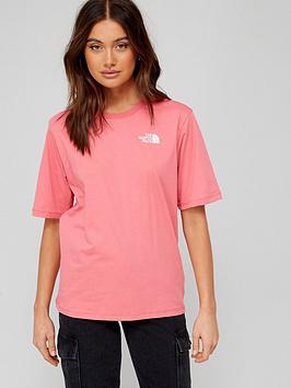 The North Face Relaxed Simple Dome T-Shirt - Pink