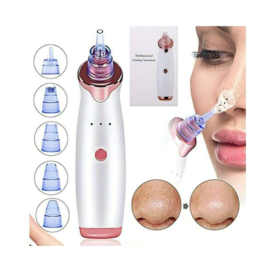 Vacuum Comedone Suction Facial Skin Cleaner Machine Electric Blackhead Remover