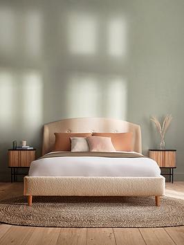 Silentnight Evana Boucle Bed Frame - Double