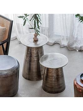 Gallery Set Of 2 Jacques Metal Side Tables