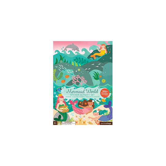 Petit collage Sticker Activity Set Mermaid World