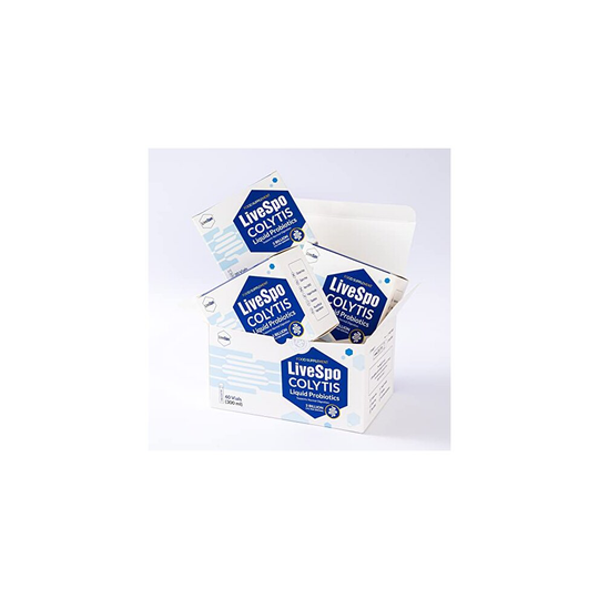 LiveSpo Colytis Liquid Spore Probiotics - Convenient Liquid Probiotic Drink for Men and Women | for Healthy Digestion and Immune System. Gluten, Soy