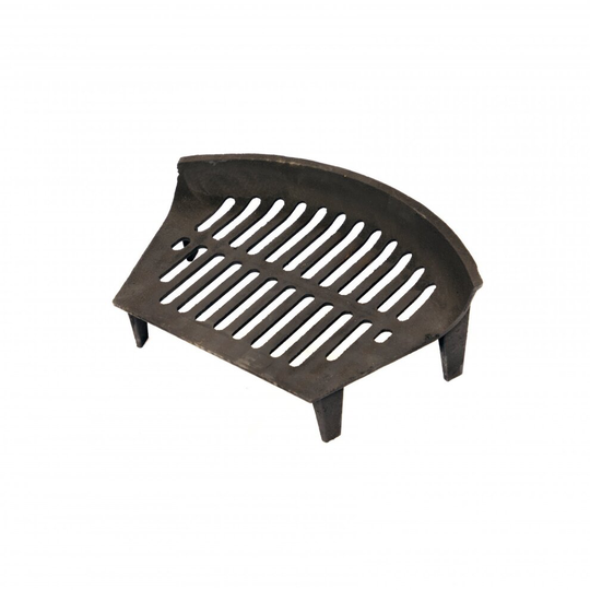 Oypla Open Fire Grate 16" Cast Iron Heavy Duty Log Coal Wood
