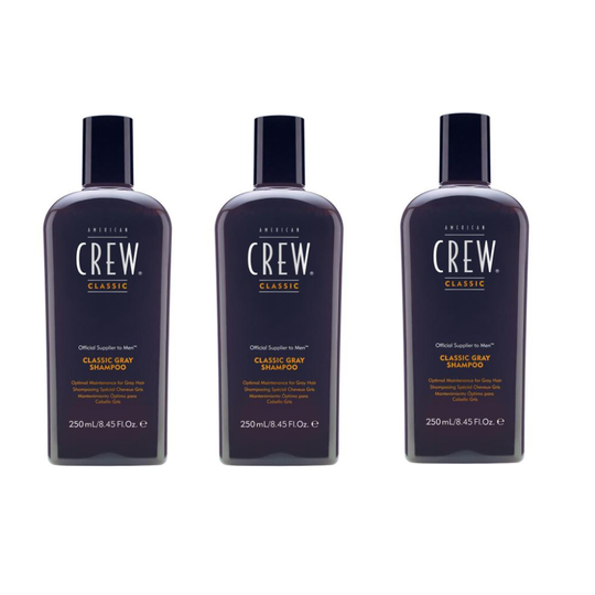 American Crew Gray Shampoo 250ml x3