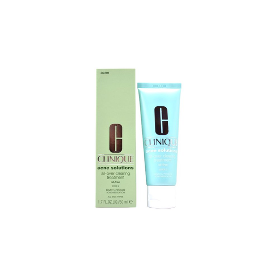 Clinique Acne Solutions Clearing All Over Clearing Facial Treatment Oil Free