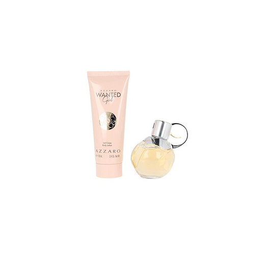 Azzaro Wanted Girl Gift Set 50ml EDP + 100ml Body Lotion