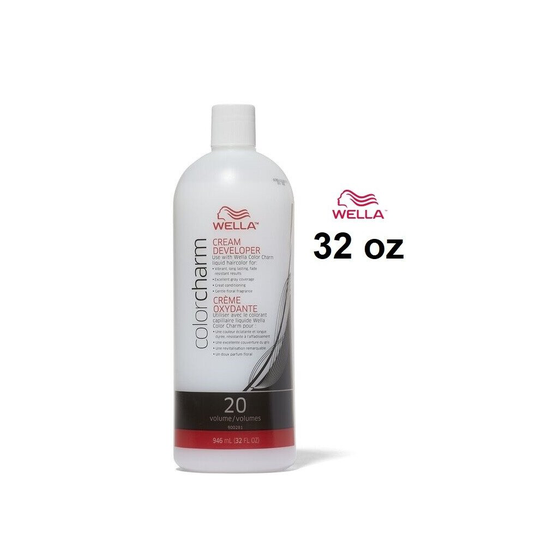 (Developer (Vol.20) 32oz) Wella Color Charm Developer 20 Volume 32oz
