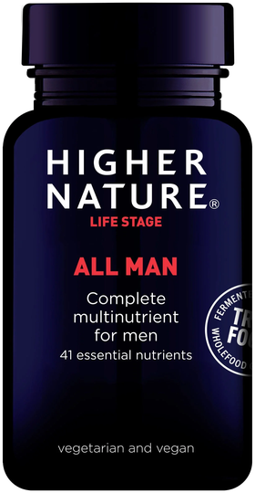 Higher Nature True Food All Man, 90 Capsules