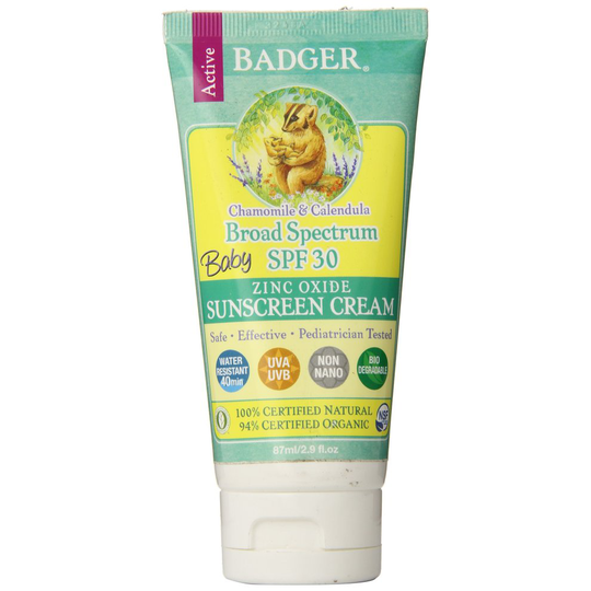 Badger Balm SPF 30 Baby Sunscreen 87ml