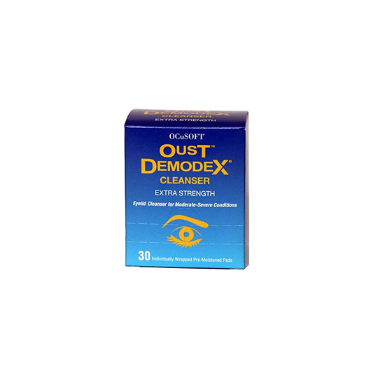 Oust Demodex Cleanser Pre-Moistened Pads 30ct
