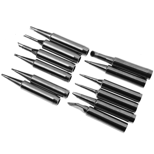 12 x Replace Soldering tips 4mm jack Solder Iron Tip for Hakko 933 900M-T-B