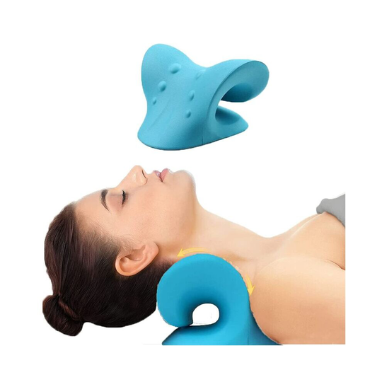 (Pillow B) Neck Shoulder Relaxer Pillow Cervical Traction Device for TMJ Pain Relief