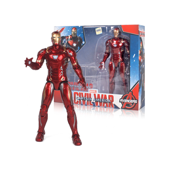 (Iron Man) Marvel Avengers Titan Hero Series Action Figure with stand Kids Toys