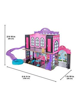 Kidkraft Luxe Life 2-In-1 Hotel &Amp; Waterslide