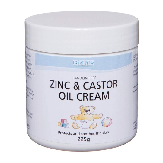Bells Healthcare Zinc & Castor Oil Cream 225 g