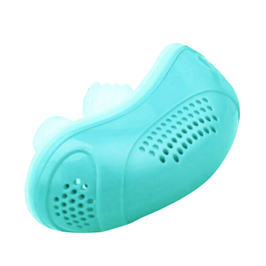 (Green) Micro Electric CPAP Noise Anti-Snoring Device Apnea Snore Stopper Sleeping Aids
