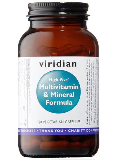 Viridian High Five Multivitamin & Mineral Formula 120 Caps 120 caps