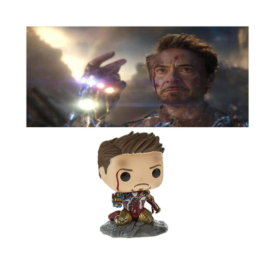 Funko Pop Avengers Endgame I Am Iron Man Glow In The Dark Vinyl Figure Toy Tony