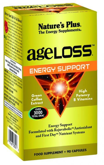 Nature's Plus ageLOSS Energy Support, 90 Capsules