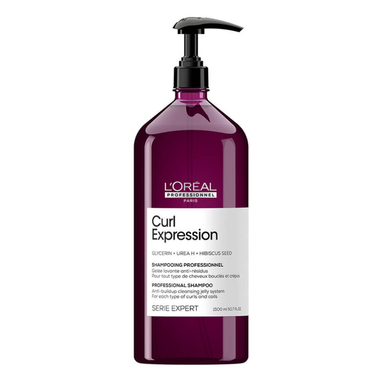 L'Oreal Curl Expression Clarifying and Anti-Build Up Shampoo and Pump