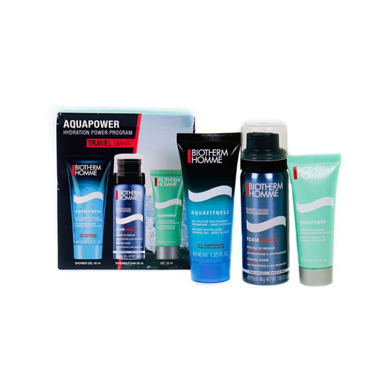 Biotherm Homme Aquapower Travel Gift Set For Men