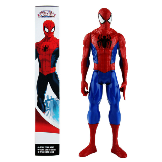 (#10:Spiderman) 12" Avengers Action Figures Toys Titan Hero Series Thanos Iron Spiderman Hulk Thor