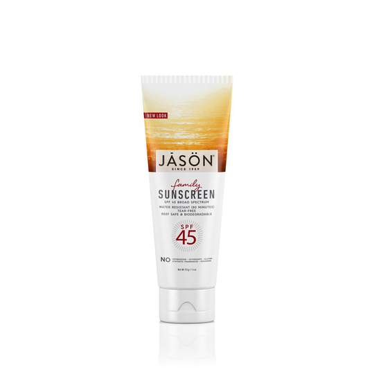 Jason Natural Cosmetics SPF 45 Family Sunblock 113 g
