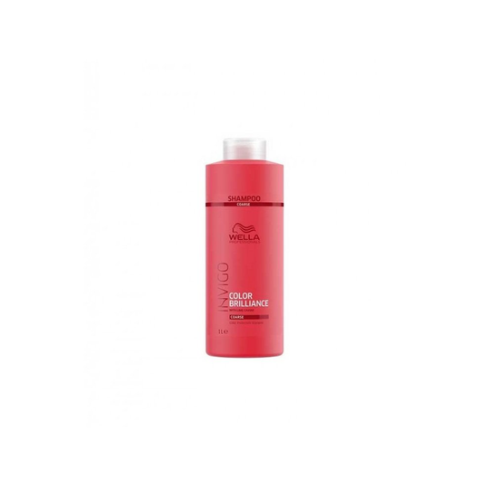 Wella Invigo Brilliance Shampoo for Coarse Coloured Hair 1000ml