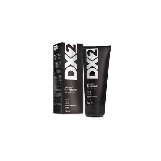 DX2, shampoo for men, hair prone to falling out, Black 150 ml