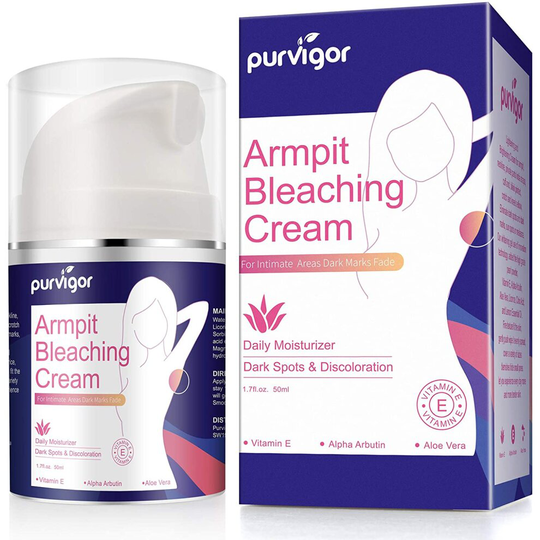 Natural Cream,Underarm Cream Effective for Lightening & Brightening Armpit, Knees, Elbows, Sensitive & Private Areas, Whitens, Nourishes, Repairs