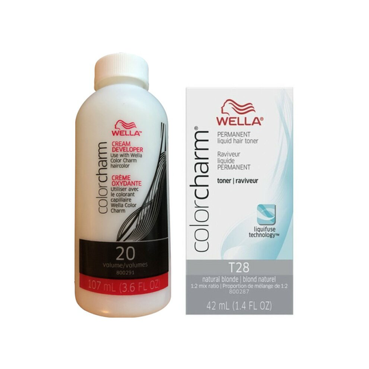 (Wella T28 + Wella Developer Vol 20) Wella T18 / T14 / T11 / T27 / T28 / 050 / Developer Vol 20