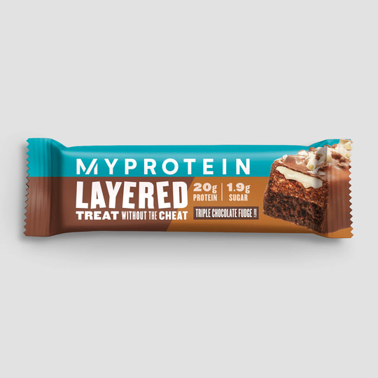 Layered Protein Bar (Sample) - Triple Chocolate Fudge