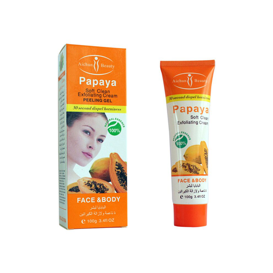 Aichun beauty Papaya Soft Clean Exfoliating Cream Gel 100g