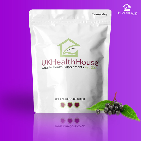 (Elderberry Sambucus 5:1 Extract 1000mg 360 Tablets Immune System Support Herbal) Elderberry Sambucus 5:1 Extract 1000mg Tablets