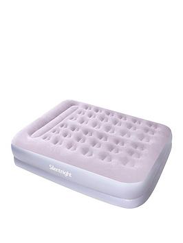 Silentnight Camping Collection Extra Deep Flocked Airbed With Electric Pump - King - Grey