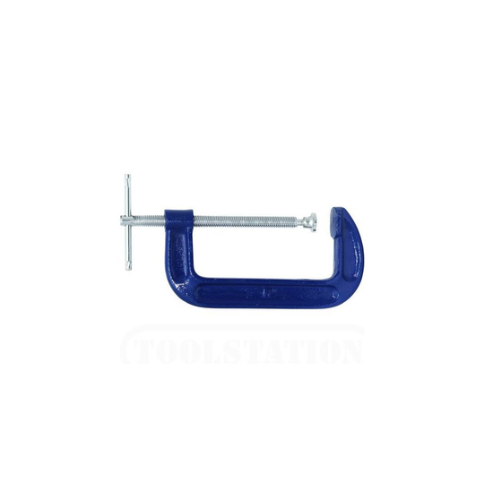 Blue Spot 10022 2-inch Fine Thread G-clamp - clamp 2 g 50mm fine thread heavy duty woodwork steel gclamps
