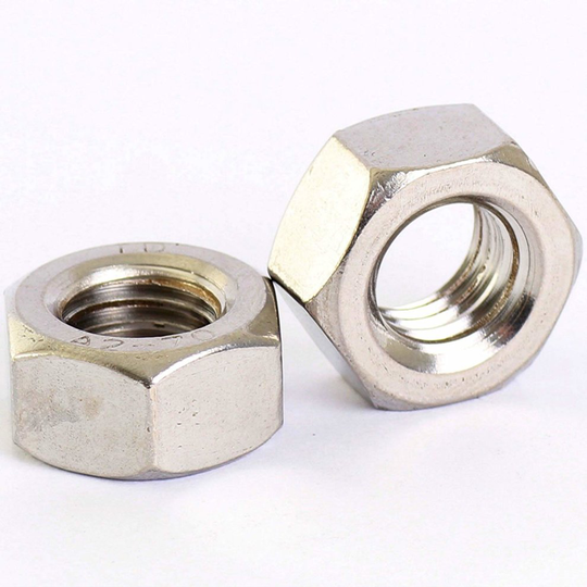 Full Nuts A2 Stainless Steel M10 Pack of 10nuts)