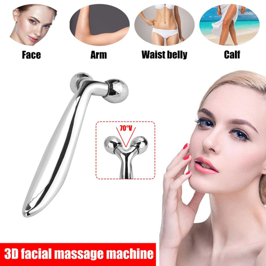 3D Facial Roller Massager Face Lifting Massage Instrument Body Shaping