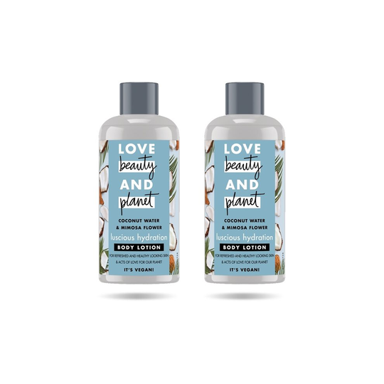 (Luscious Hydration) Love Beauty and Planet Body Lotion 100ml Shea Butter and Sandalwood Oil