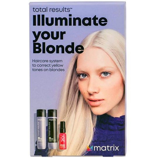 Total Results Matrix So Silver Set - Shampoo 300ml Conditioner 300ml, Miracle Creator 30ml