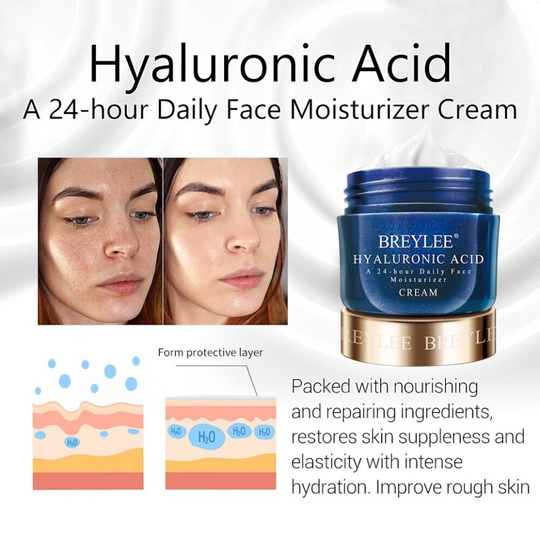 (Hyaluronic Acid Face Cream) Breylee Vitamin C Retinol, Hyaluronic Acid Cream