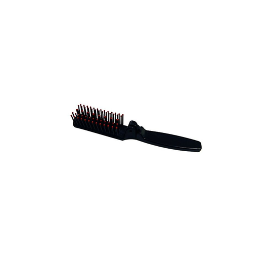 Folding Hair Brush with Magnetic Bristles