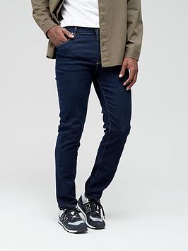 Very Man Straight Jean With Stretch - Indigo Wash , Blue, Size 32, Inside Leg Short, Men