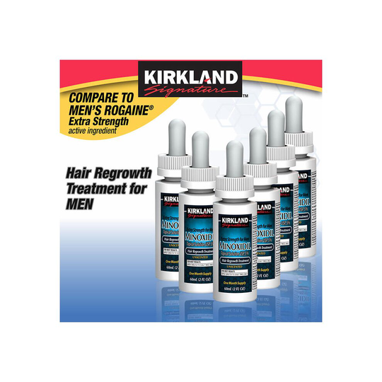 (3 Month Supply) Kirkland Minoxidil 5% Treatment For Hair Loss - Solution