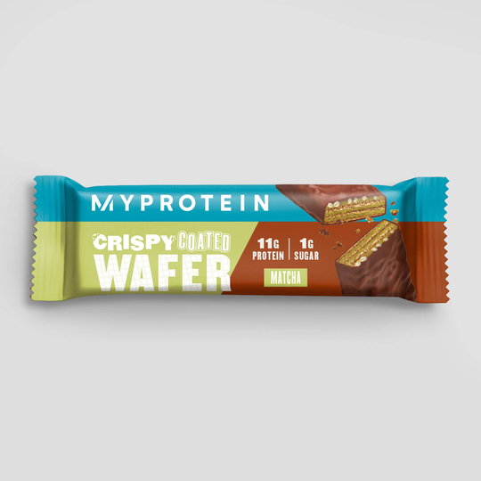 Crispy Coated Wafer (Sample) - 40g - Matcha