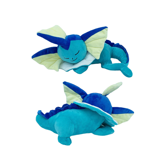 (30cm) Vaporeon Sleeping Stuffed Plush Toy Figure Toy For Boy Girl 118197in