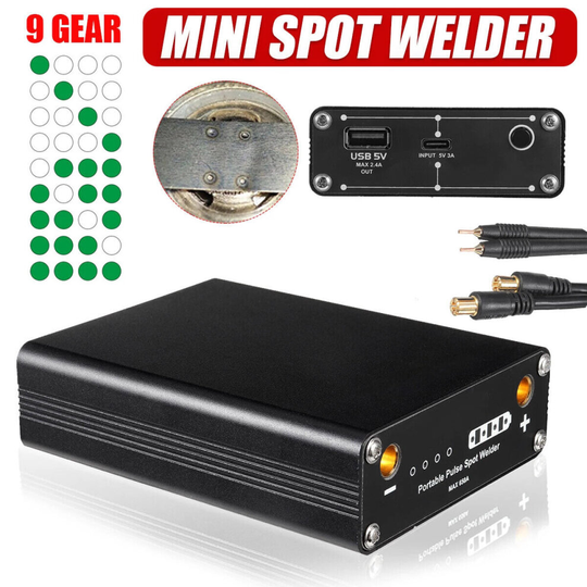 DIY Spot Welder Mini Spot Welding Machine with Quick Release Pens